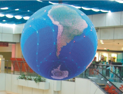 LED spherical screen